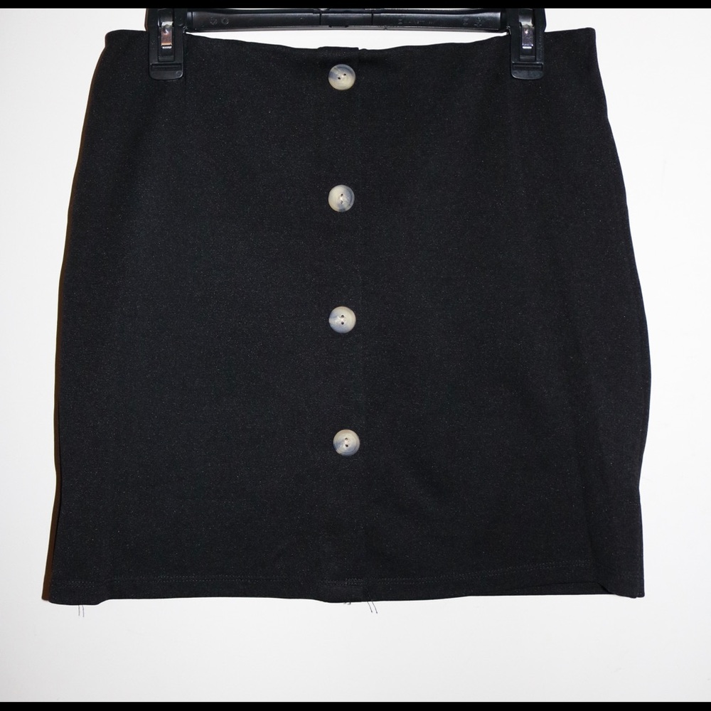 • NWT Forever 21 Button Skirt